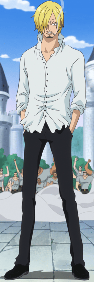This is the Avatar Image for the Vinsmoke Sanji (One Piece) AI Voice and Text to Speech Generator